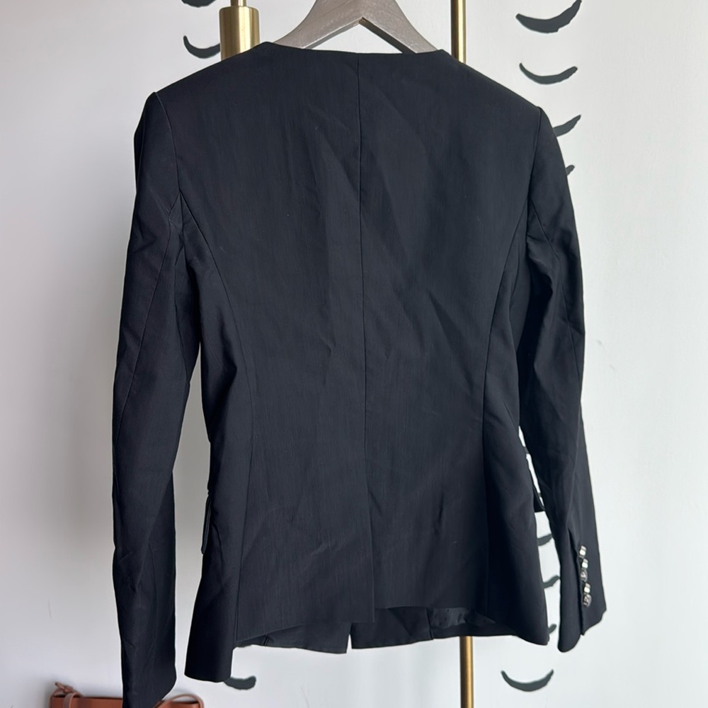 Veronica Beard Ria Black Jacket - Picture 4 of 6